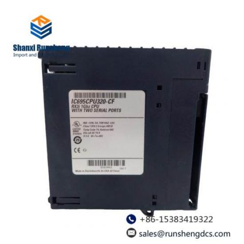 GE IC695CPU320 CF - High-Performance Control Engine for Industrial Automation