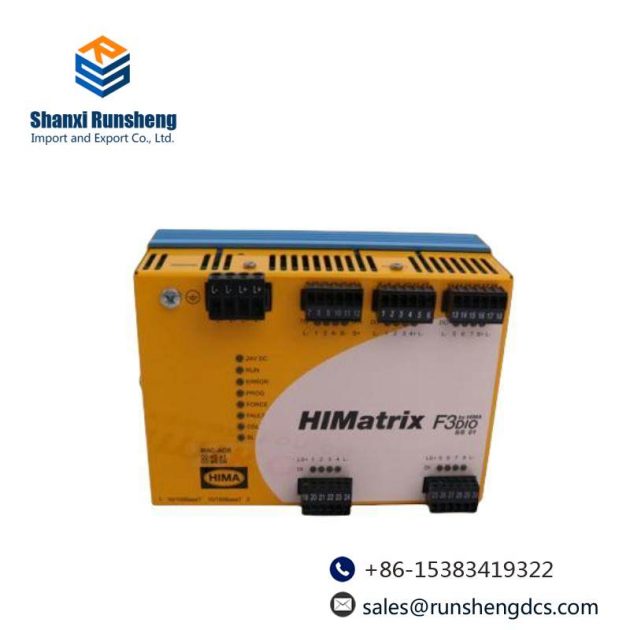 HIMA Himatrix F1DI16 01 F1DI1601 Digital I/O Module - High-performance Input/Output Control for Industry