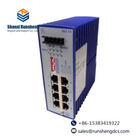 Hirschmann RS2-TX Port Ethernet Rail Switch, High-Performance Industrial Networking Solution