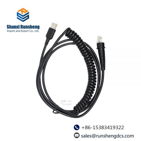 HONEYWELL 6582800030 Coiled USB Cable for Scanner: High-Speed Connectivity for Industrial Scanners