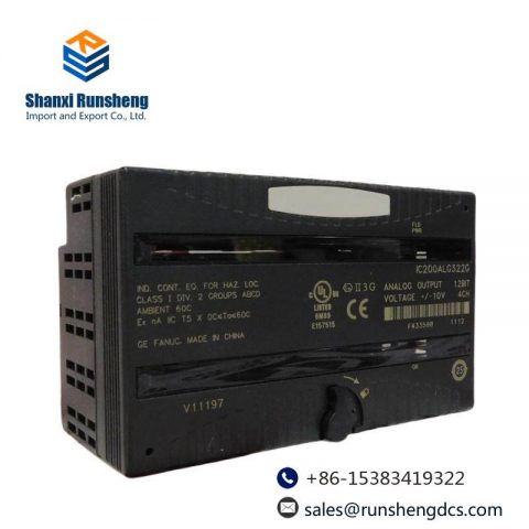 GE Fanuc IC200ALG322 - Analog I/O Module for VersaMax System