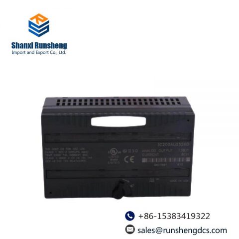 GE IC200ALG326D Analog Output Module - Precision Control for Industrial Automation