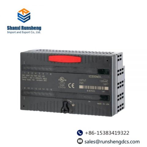 GE IC200MDL744 - 5 Volt Backplane Current Module