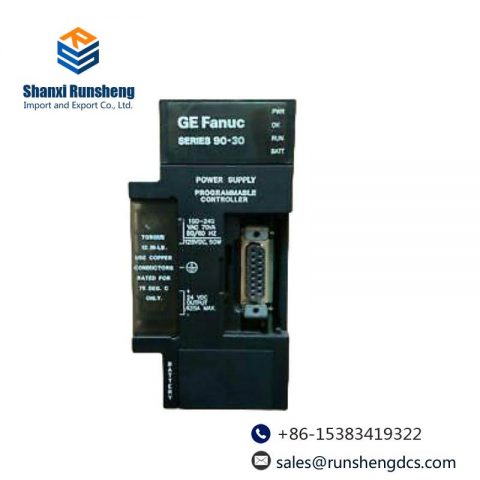 GE IC693PWR321 Power Supply Module: High-Performance, Durable Power Solution for Industrial Automation