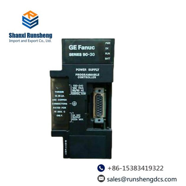 GE IC693PWR321 Power Supply Module: High-Performance, Durable Power Solution for Industrial Automation