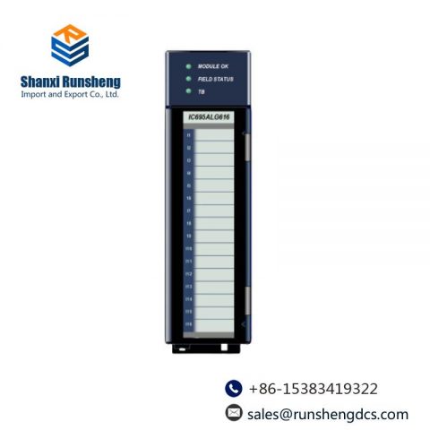 GE Fanuc RX3i Series IC695ALG628 Analog Input Module: Precision Data Collection for Industrial Automation