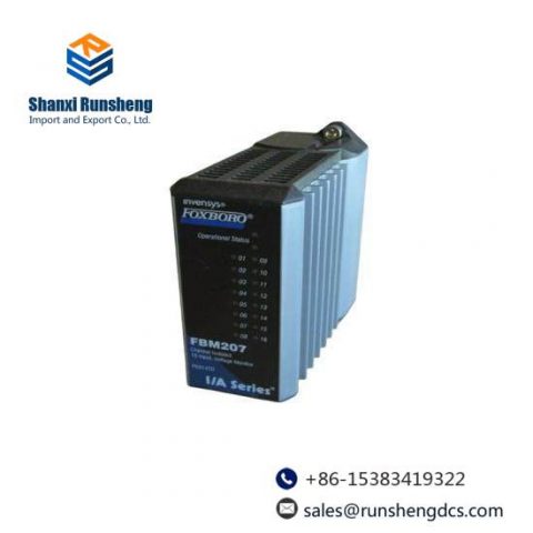 INVENSYS FOXBORO FBM207C P0917GY - Advanced Process Control Input Module