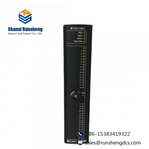 Invensys Triconex 3301 Discrete Input Module, Control System Electronics