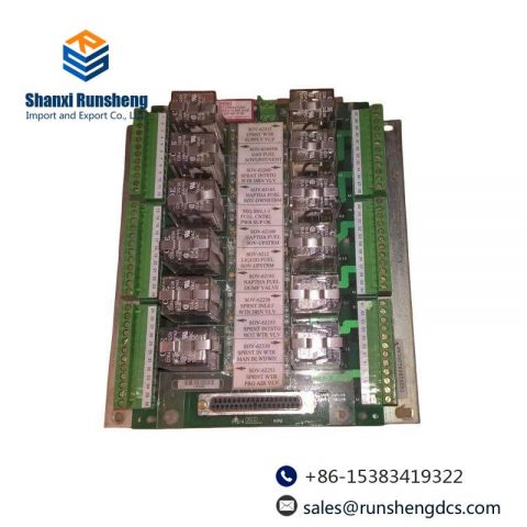 GE IS2020DRLYH1AA - MARK IV Relay Board: High Performance Relay Output for Industrial Automation