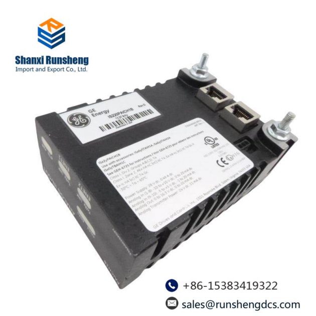 GE IS220PAICH1B: 10 Analog Inputs & 2 Analog Outputs for Industrial Control Systems