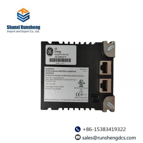 GE IS220PRTDH1B: Advanced RTD Input Module for Industrial Control