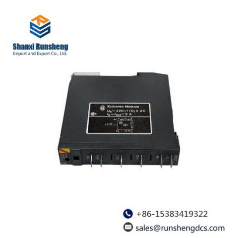 Klockner M"uller ZAA Relay Module - Advanced Control Solutions for Industry