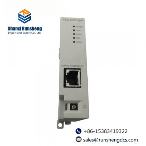 Mitsubishi FX3U-ENET-ADP Ethernet Adapter Module for Industrial Control