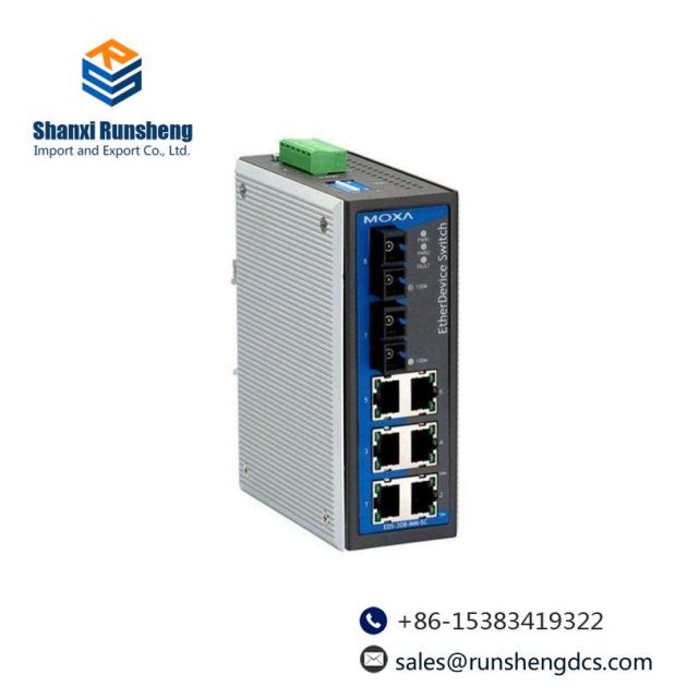 MOXA EDS-308-M-SC Industrial Ethernet Switch