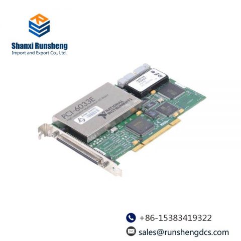National Instruments PCI-6033E: High-Res Multifunction DAQ Card, Precision Measurement & Control