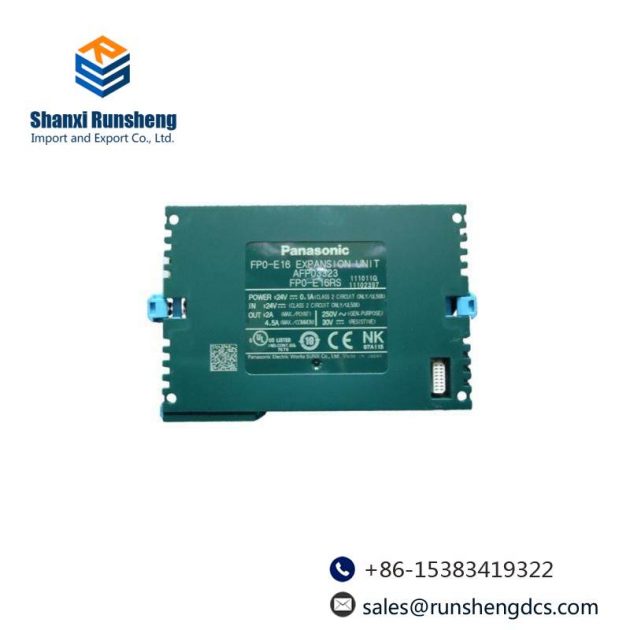 Panasonic FPO-E16 Expansion Unit: Control Solutions for Industry, 190 characters