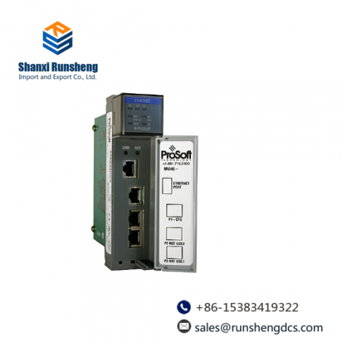 Prosoft MVI46-104S Ethernet Server Interface: Industrial-grade Communication Module