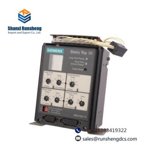 Siemens RMS-TSIG-TZ Static Trip Module - Advanced Circuit Protection