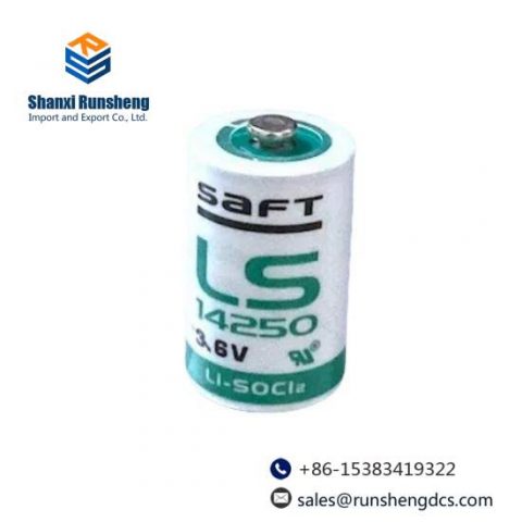 Saft Power Systems LS14250 3.6V PRAM Battery, Lithium-Ion, High Capacity, Industrial Controls