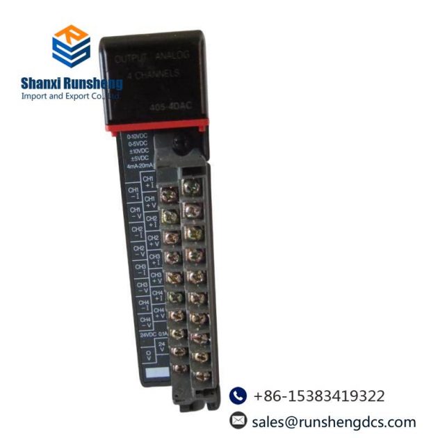 SIEMENS 405-4DAC Channel Analog Input Module: Precision Control for Industrial Automation
