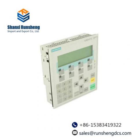 SIEMENS 6AV3607-1JC20-0AX2 Operator Panel: Precision Control for Industrial Automation