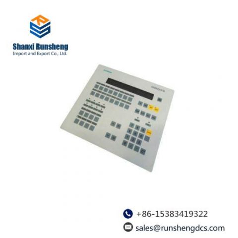 SIEMENS 6DD1670-0AF0 SIMADYN D OPERATOR PANEL - Control & Automation Solutions