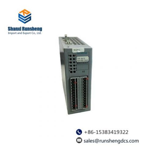 SIEMENS 6DD1681-0AH2, 6DD1681-OAH2 SA10 Interface Module - Advanced Communication Solution for Industrial Automation