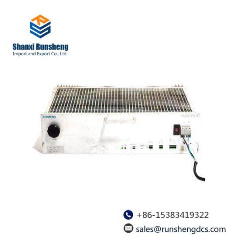 Siemens 6DD1683-0CC5 Power Supply; Manufacturer: Siemens