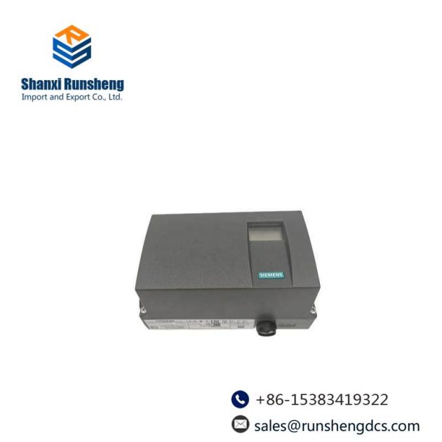 SIEMENS 6DR5010-0EG00-0AA0: Precision Control for Industry, Advanced Electropneumatic Positioner