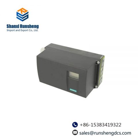 Siemens 6DR5020-0NG00-0AA0 Electropneumatic Positioner: Precision Control for Industrial Automation