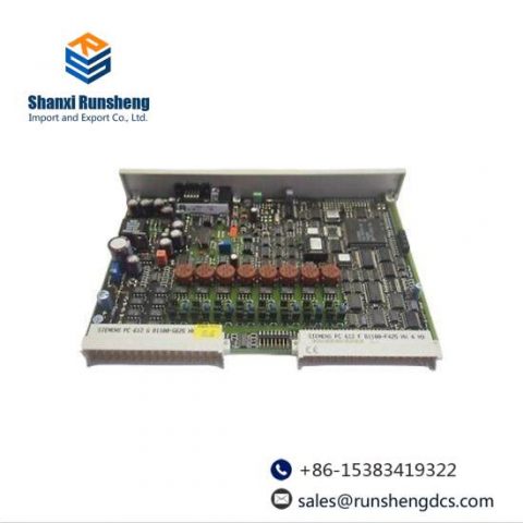 SIEMENS 6DS1701-8AB - High Precision 8-Channel Analog Input Module for Industrial Control Systems