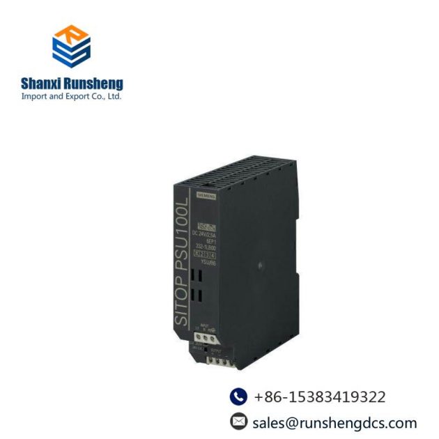 SIEMENS Power Supply 6EP1332-1LB00: Stable Input Module for Industrial Automation