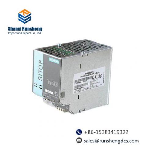 SIEMENS 6EP1334-3BA00: Robust Stabilized Power Supply, for Industrial Control Applications
