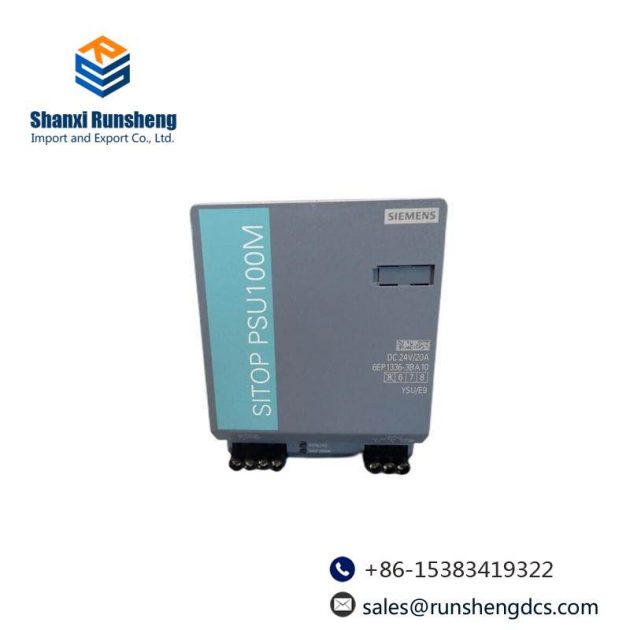 SIEMENS 6EP1336-3BA10 STABILIZED POWER SUPPLY: Precision and Reliability in Industrial Control
