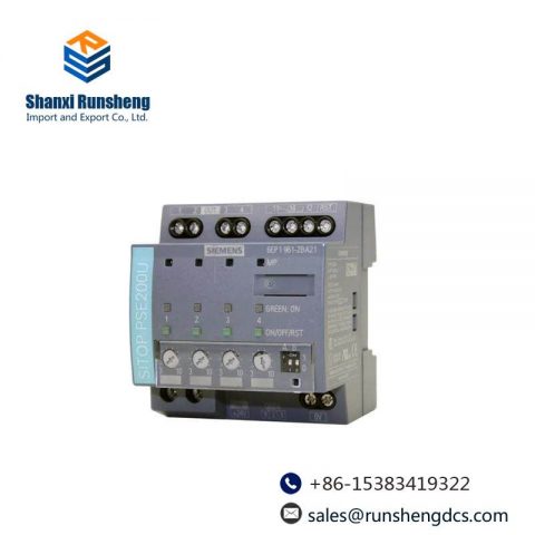 SIEMENS 6EP1961-2BA21 Selectivity Module: Advanced Power Supply Solution