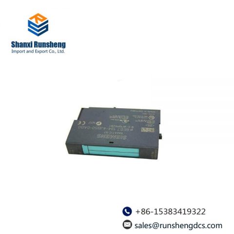 Siemens Simatic ET200 PLC - DP Electronics Module 6ES7134-4JB50-0AB0, Optimized Control for Industry 4.0 Applications
