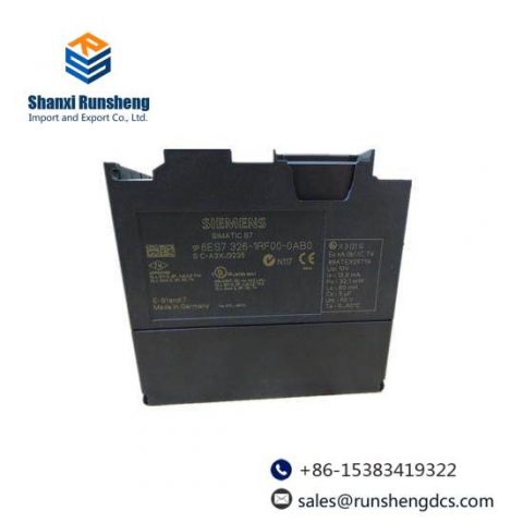 Siemens 6ES7326-1RF00-0AB0 - High Performance Automation Control Module