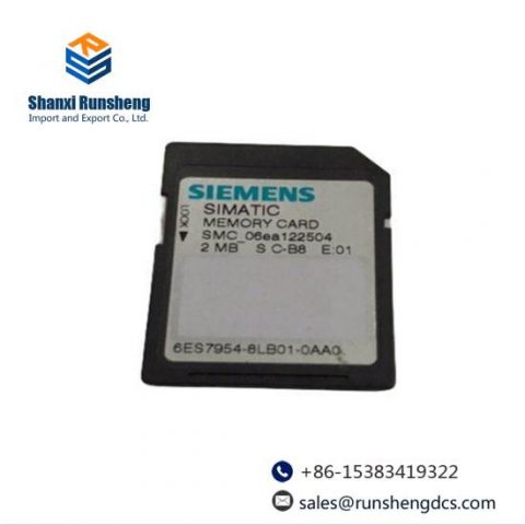SIEMENS 6ES7953-8LB01-0AA0 Memory Card for Industrial Control Systems