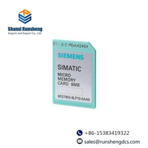 Siemens 6ES7953-8LP20-0AA0 Micro Memory Card for Industrial Automation