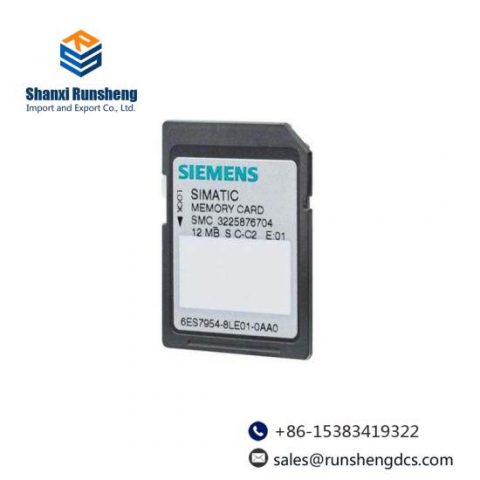 Siemens 6ES7954-8LB01-0AA0 - Industrial Control Memory Card