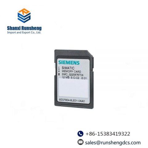SIEMENS 6ES7954-8LC03-0AA0: SIMATIC S7 Memory Card for Industrial Automation