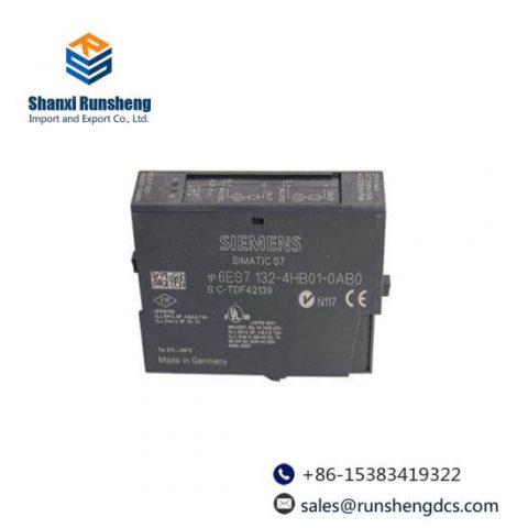Siemens 6ES7 132-4HB01-0AB0 Relay Output Module - Industrial Control Solution