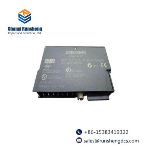 Siemens ET200S Analog Input Module 6ES7 134-4FB01-0AB0: Precision and Efficiency in Industrial Control