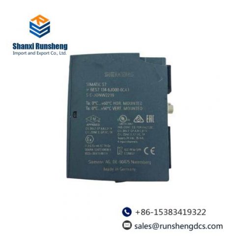 Siemens 6ES7 134-6JD00-0CA1: High-Performance Analog Input Module for Industrial Automation