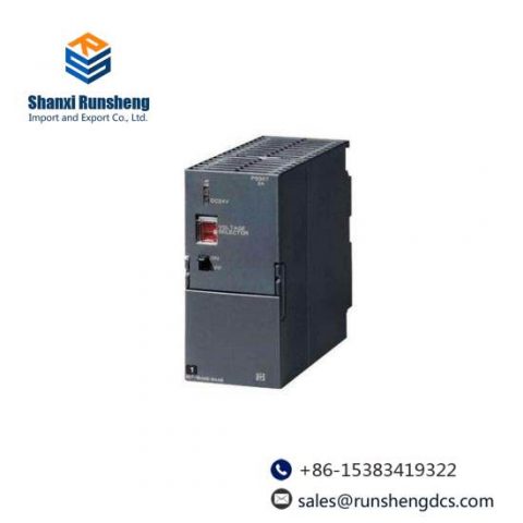 SIEMENS 6ES7 307-1BA00-0AA0 Regulated Power Supply for Industrial Automation