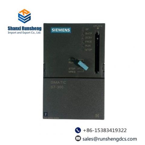 Siemens 6ES7 314-1AE04-0AB0 CPU 314 Central Processing Unit