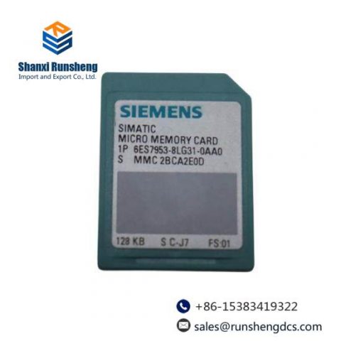 Siemens 6ES7 953-8LG31-0AA0 Micro Memory Card for Industrial Control, S7-300/C7/ET 200