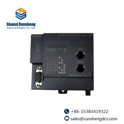 SIEMENS 6GK1415-2AA10 DP/AS-Interface Link 20E - High-Speed Communication Solution for Industry 4.0 Applications