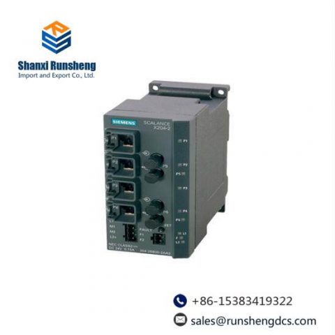 SIEMENS SCALANCE X204-2B, Efficient Industrial Ethernet Switch