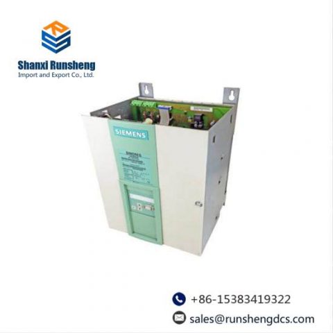 SIEMENS 6RA7018-6DV62-0-Z DC Master Rectifier, High Performance Industrial Control Module